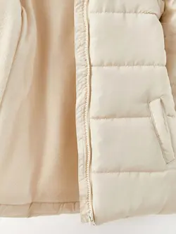 کاپشن بلند کلاه دار دخترانه ال سی وایکیکی کد:W28636Z4