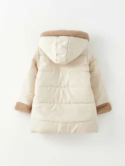 کاپشن بلند کلاه دار دخترانه ال سی وایکیکی کد:W28636Z4