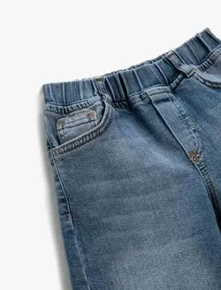 شورتک جین پسرانه بچگانه کوتون کد:2SKB40015TD715