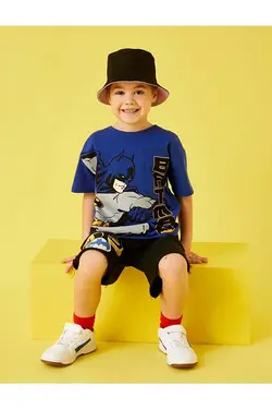 تیشرت طرح بتمن پسرانه کوتون کد:2SKB10325TK