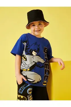 تیشرت طرح بتمن پسرانه کوتون کد:2SKB10325TK