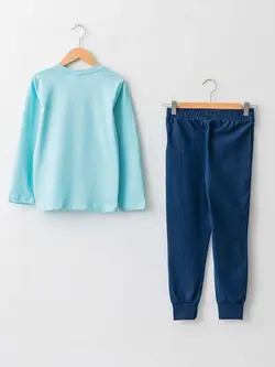 ست بلوز شلوار پسرانه ال سی وایکیکی کد:W17279Z4