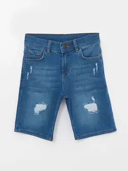 شلوارک جین پسرانه بچگانه ال سی وایکیکی کد:S38281Z4