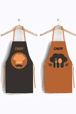 پیشبند آشپزی دوتایی ترک AYSHOME کد:AYSO335