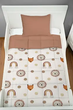 ست لحاف بالشت طرحدار نوزادی Tuğba Kuğu کد:ETICNTYRGS046