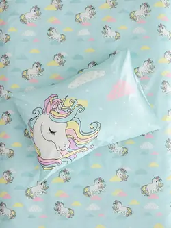 روتختی بچگانه دخترانه یونیکورن lc waikiki کد: S1AJ18Z4 - F9C - Karışık Baskılı