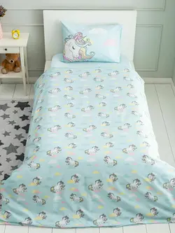 روتختی بچگانه دخترانه یونیکورن lc waikiki کد: S1AJ18Z4 - F9C - Karışık Baskılı