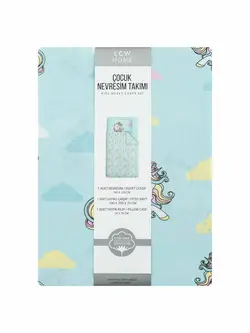 روتختی بچگانه دخترانه یونیکورن lc waikiki کد: S1AJ18Z4 - F9C - Karışık Baskılı