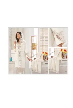 حوله تنپوش بامبو زنانه ترکELVİRAHOMEکد:B-130