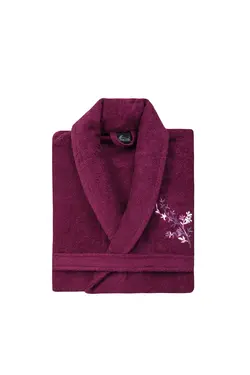 ست حوله تنپوش سرخابی تمام نخ FINE LINE کد: L2010062032