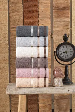 ست حوله شش تایی Nakkısh کد:NK100536