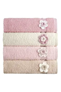 ست حوله ابعادی چهارتایی Karna Home کد:3685