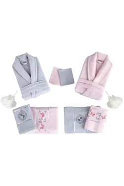 ست ده تیکه حوله تنپوش ترکFor Homeکد:8681235015407