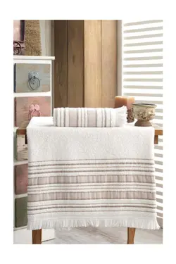 ست دوتایی حوله حمام ترکFiestaکد:5135