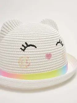 کلاه حصیری بچگانه دخترانه ال سی وایکیکی کد:S27314Z4