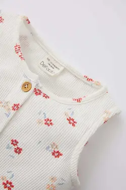 ست رامپر تل مو نوزاد دخترانه دیفکتو کد:Z0261A2ER174