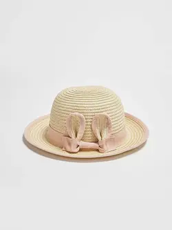 کلاه روبان دار حصیری دخترانه ال سی وایکیکی کد:S16194Z1