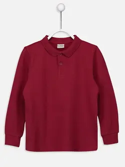 بلوز پسرانه(بچگانه) السی وایکیکی کد : 9W2687Z4 - HQG - Bordo