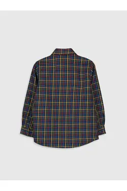 بلوز چهارخانه آستین بلند پسرانه ال سی وایکیکی کد:9W5410Z4