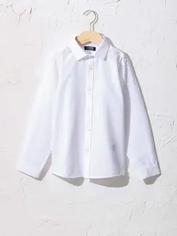 بلوز سفید پسرانه السی وایکیکی کد:0WEL26Z4 - J5E - Beyaz