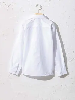 بلوز سفید پسرانه السی وایکیکی کد:0WEL26Z4 - J5E - Beyaz