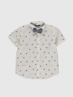 پیراهن پاپیون دار پسرانه ال سی وایکیکی کد:0S2502Z4