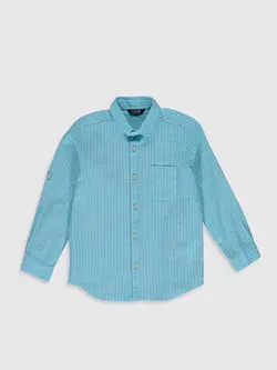 پیراهن آستین بلند پسرانه ال سی وایکیکی کد:0S5129Z4