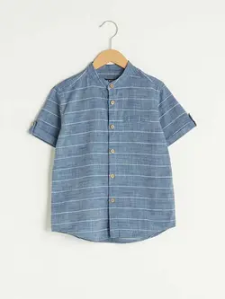 پیراهن یقه آخوندی پسرانه ال سی وایکیکی کد:S1H577Z4