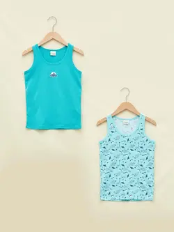 تاپ آستین حلقه ای دوتایی پسرانه السی وایکیکی کد:W1BV64Z4