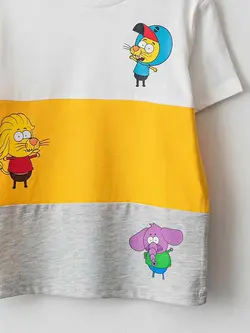 تیشرت Kral Şakir پسرانه ال سی وایکیکی کد:S1H978Z4