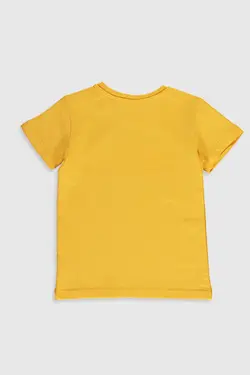 تیشرت پسرانه زرد السی وایکیکی کد:Fvd T-Shirt 0SU984Z1