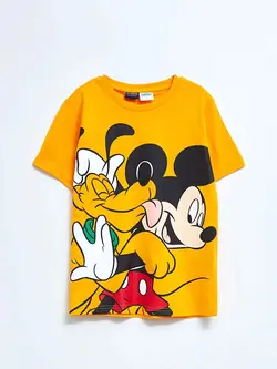 تیشرت میکی موس پسرانه ال سی وایکیکی کد:S2DD36Z4