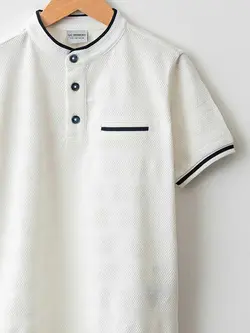 تیشرت یقه آخوندی پسرانه ال سی وایکیکی کد:S1CI13Z4