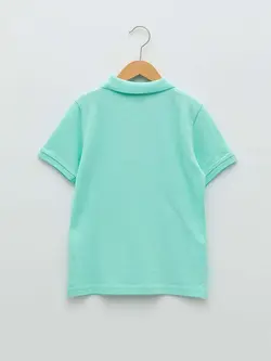 تیشرت یقه پلو ساده بچگانه ال سی وایکیکی کد:S21048Z4