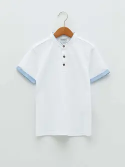 تیشرت یقه دکمه دار پسرانه ال سی وایکیکی کد:S24531Z4