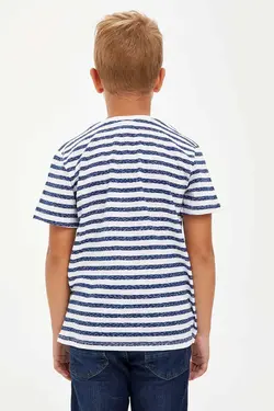 تیشرت یقه گرد پسرانه دیفاکتو کد:S3391A6IN101