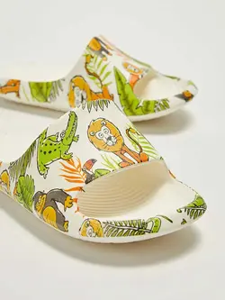 دمپایی طرح جنگل پسرانه ال سی وایکیکی کد:S1M272Z4