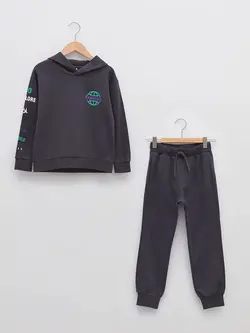 ست هودی شلوار پسرانه ال سی وایکیکی کد:W1CF65Z4