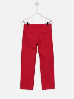 شلوار پسرانه(بچگانه) استاندارد السی وایکیکی کد : 9S3888Z4 - HPM - Kırmızı
