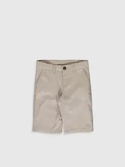 شورت جیب دار گاباردین پسرانه ال سی وایکیکی کد:0SR585Z4