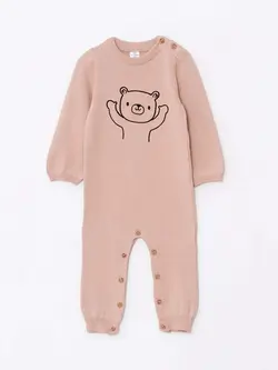 سرهمی تریکو نوزاد پسرانه ال سی وایکیکی کد:W22630Z1