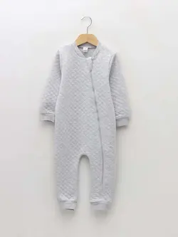 سرهمی زیپ دار نوزاد پسرانه ال سی وایکیکی کد:W17067Z1