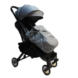 کالسکه angel baby آنجل بیبی کد b-47 چرخ شیشه ای رنگ طوسی