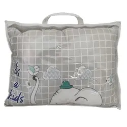 ست لحاف تشک دم دستی its a kids طرح فیل طوسی