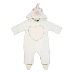 سرهمی نوزادی دخترانه ایندیگو طرح تک شاخ کد G101