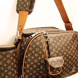 ساک لوازم نوزاد بی بی سینگ طرح louis vuitton