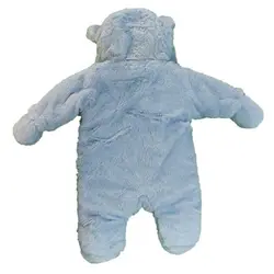 سرهمی پشمالو babytown آبی