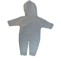 سرهمی پشمی نوزادminel رنگ طوسی کد8763