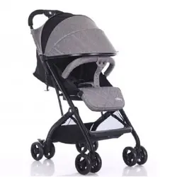 کالسکه دسته چمدانی کیکابو kikka boo مدل miley رنگ  dark-grey