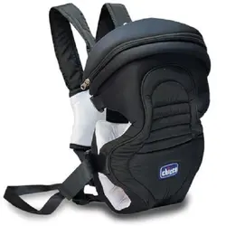 آغوشی چیکوو طوسی و مشکی مدل Chicco Marsupio go